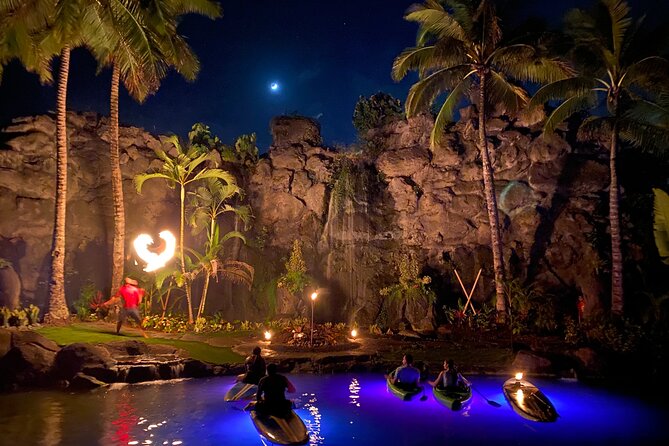 Lunar Legends Night Stand up Paddle Kayak Water Experience - After-Hours Polynesian Cultural Center: A Different Vibe
