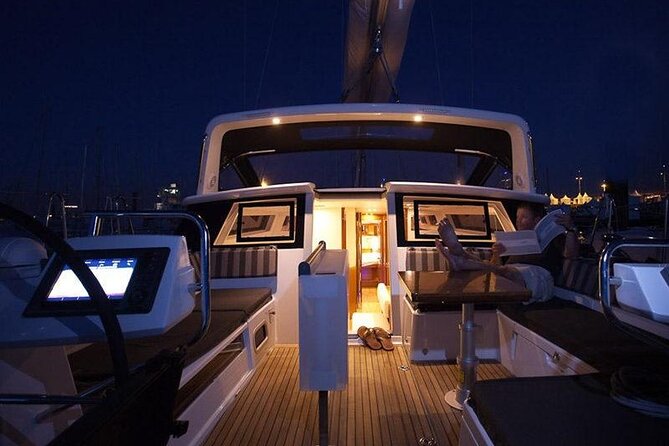 Luxury Diamond Head Sunset Sail - Your 50-Foot Beneteau Sense Charter, Up Close