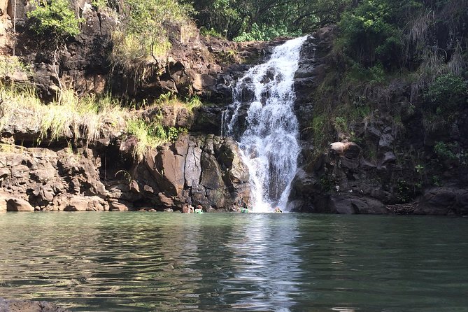 Majestic Circle Island Tour with Lunch - Waimea Valley: the 45-foot waterfall swim stop that makes the day worth it
