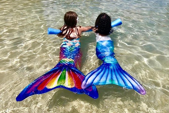 Mermaid Video shoot and Snorkel Adventure - Your 90 Minutes: Poses, Tail Skills, Then Snorkel Time