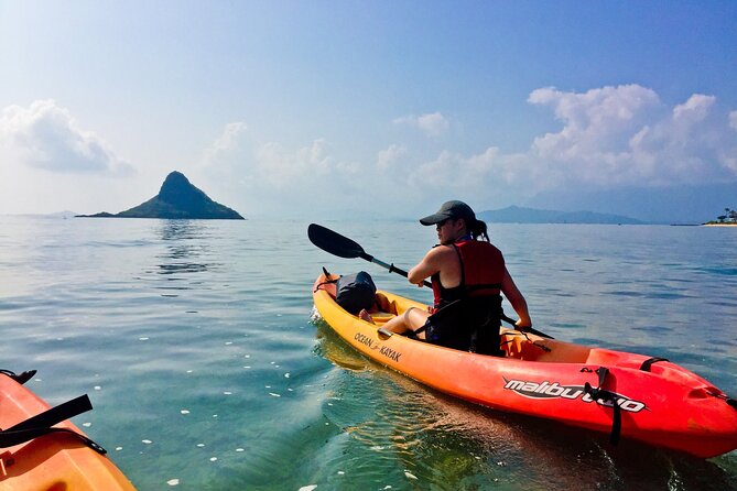Mokolii Island Self Guided Kayak Tour - Small group feel with a support team behind it