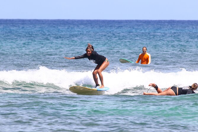 North Shore Surfing Lessons Oahu Hawaii - The Beach Lesson: Paddling, Pop-Up, and Wave Reading