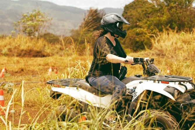 Oahu Beachfront ATV Adventure and Farm Tour - Packing for dust, mud, and helmet fit, plus the Polaroid photo choice