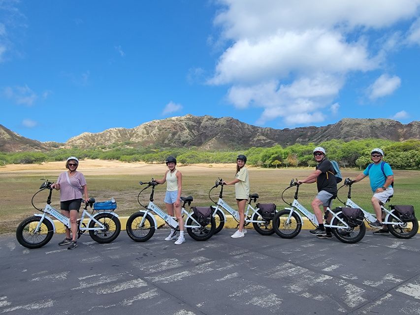 Oahu: Diamond Head E-bike Scenic Ride - The Amelia Earhart and Diamond Head lookout stop that hits hardest