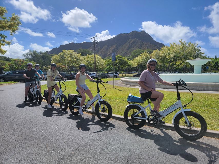 Oahu: Diamond Head E-bike Scenic Ride - Circling Diamond Head, then rolling back toward Waikiki