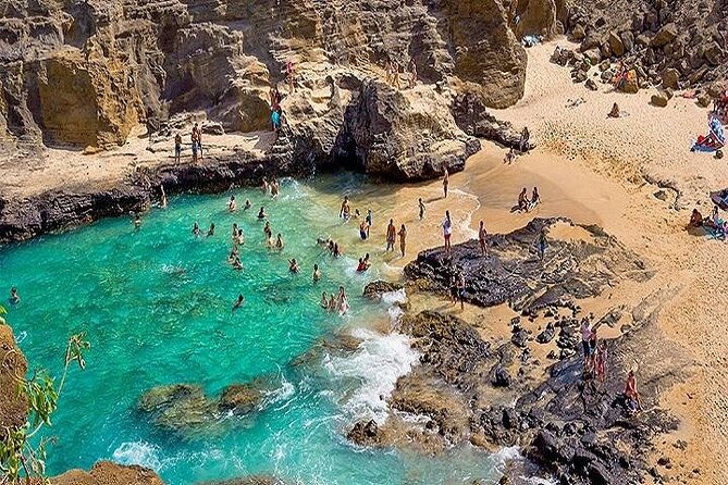 Oahu Grand Circle Island Experience Departing from Maui - Halona Blowhole and the wave-powered show