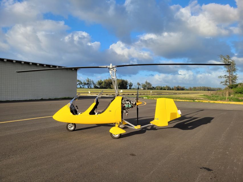 Oahu: Gyroplane Flight over North Shore of Oahu Hawaii - Getting a real chance to fly (and how that changes the experience)
