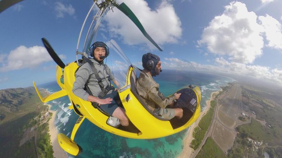 Oahu: Gyroplane Flight over North Shore of Oahu Hawaii - Weather permitting, and why that one line matters