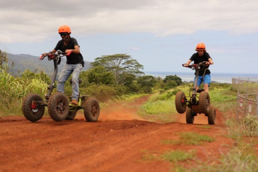 Oahu, Haleiwa: Da Mongoose EzRaider 1.5 hour ATV Adventure - Where to Meet, Then Gear Up for the Dirt