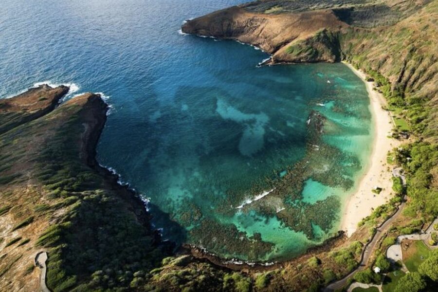 Oahu: Helicopter Tour with Doors On or Off - Lanikai Beach to Chinaman’s Hat, Plus Ka’a’awa Valley and Sacred Falls