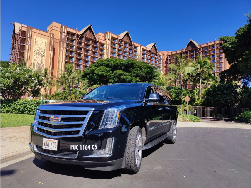 Oahu: Honolulu Airport Private by Escalade SUV - Price and Value: What $130 Per Group Really Buys