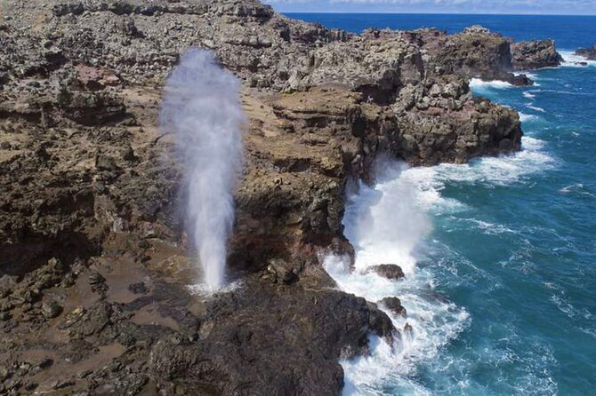 Oahu Island Tour, Dole plantation ,Northshore,VIP,PRIVATE - Halona Blowhole and Nu’uanu Pali: ocean spray and cliff drama