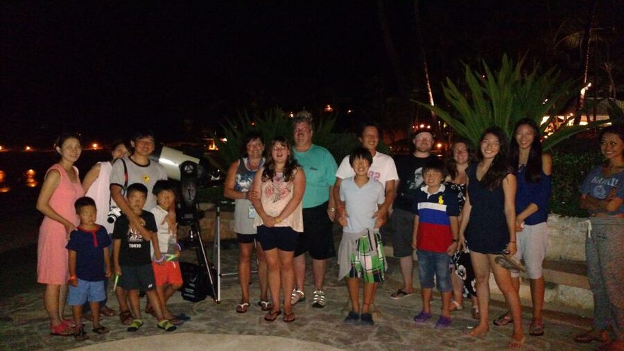 Oahu: Ko Olina Resort Polynesian Star Voyage - Moon craters, Jupiter clouds in color, and other seasonal highlights