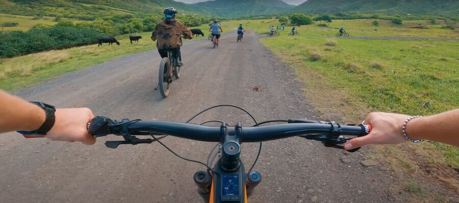 Oahu: Kualoa Electric Bike Tour - Hollywood Film Stops on a Live Ranch, Not a Theme Park