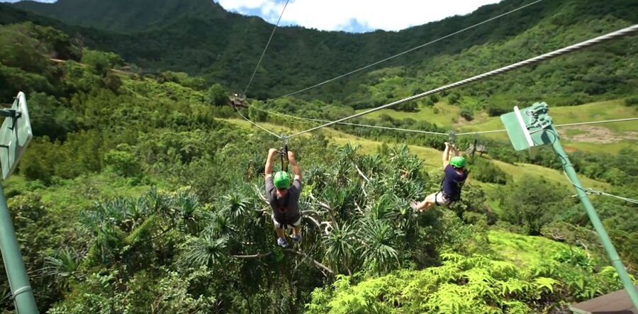 Oahu: Kualoa Jurassic Valley Zipline Tour - Suspension Bridges and Short Hikes: The Pace Between Thrills