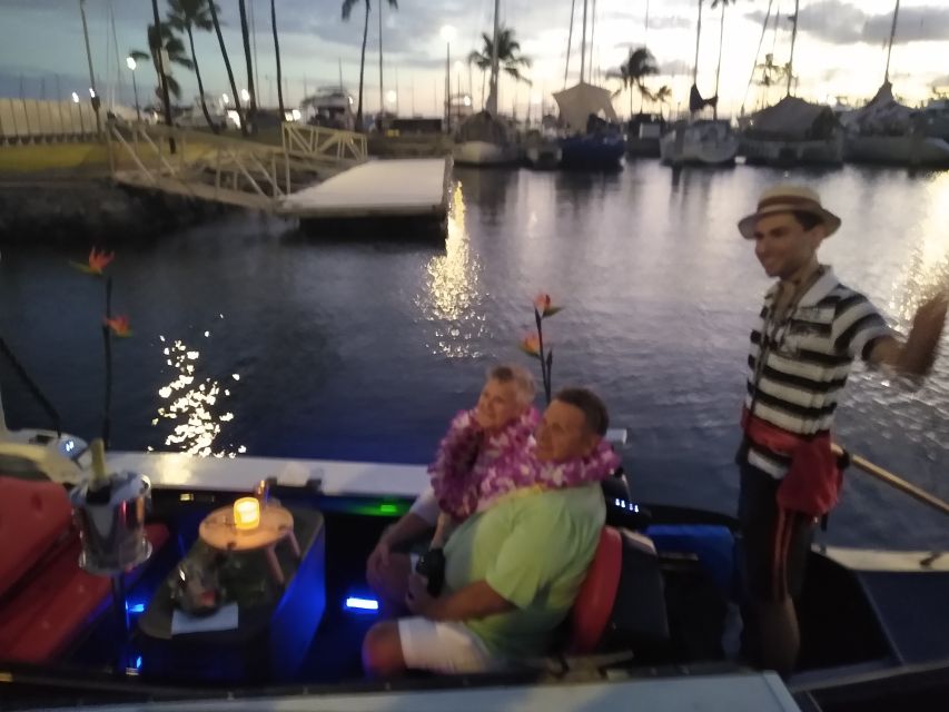 Oahu: Luxury Gondola Cruise with Drinks and Pastries - Price value at $98: what you are really buying