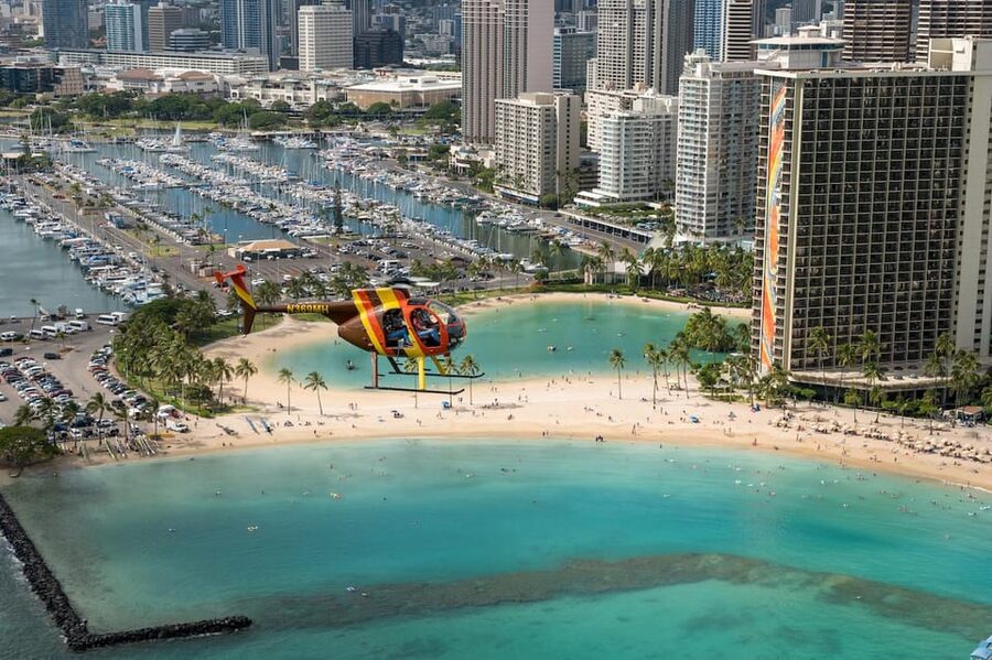 Oahu: Magnum P.I. Doors-Off Helicopter Tour - What the 4-camera system does, and what costs extra