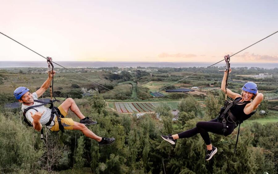 Oahu: North Shore Zip Line Adventure with ATV and Farm Tour - Beyond the Cables: Rappels, Sky Bridges, Boardwalks, and a Floating Staircase