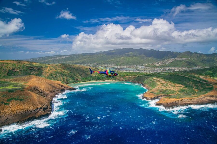 Oahu: Path to Pali 30-Minute Doors On or Off Helicopter Tour - Diamond Head and Hanauma Bay, why the coastline looks different from above
