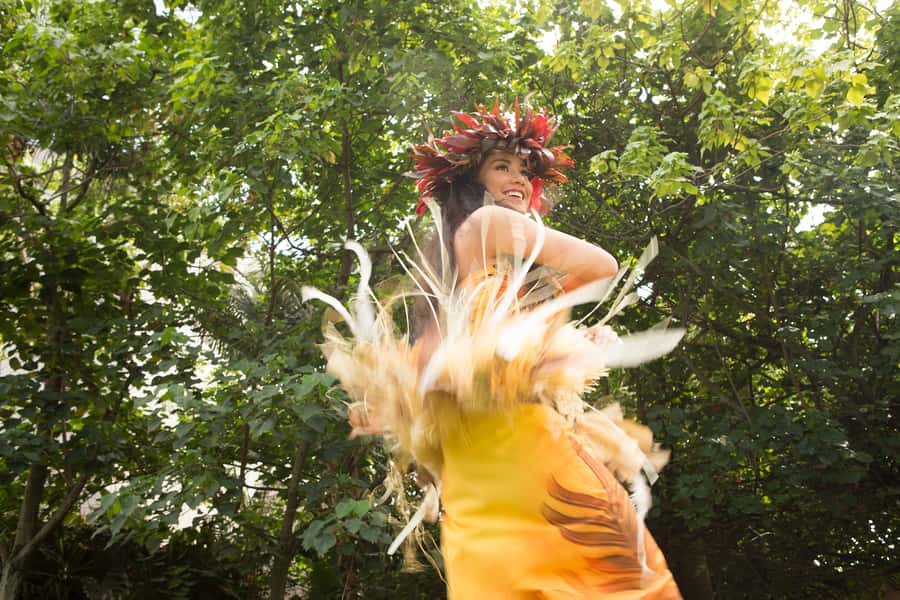 Oahu: Polynesian Cultural Center Island Villages Ticket - Island of Tahiti: fishing practice and spear throwing