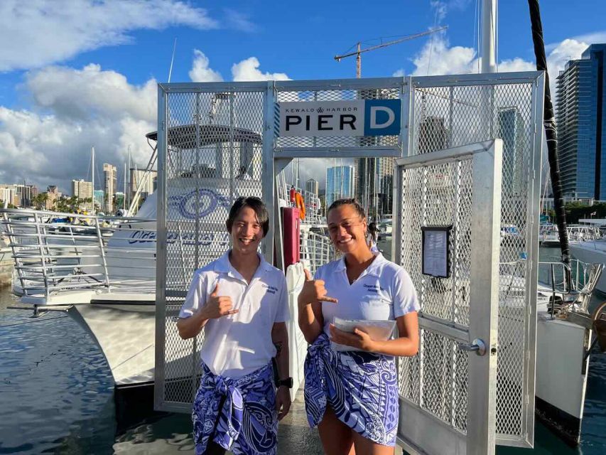 Oahu: Premium Waikiki Sunset Party Cruise with Live DJ - Entering Waikiki at Kewalo Basin Pier D 111