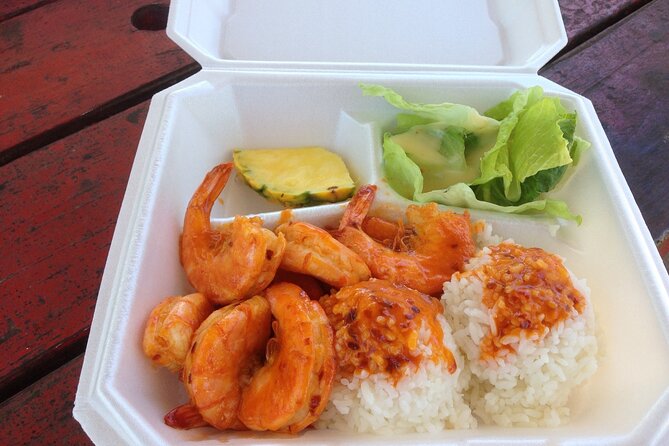 Oahu's Cheapest Circle Island Tour - Kahuku Shrimp Lunch, North Shore Fruit Stands, and Big-Wave Views