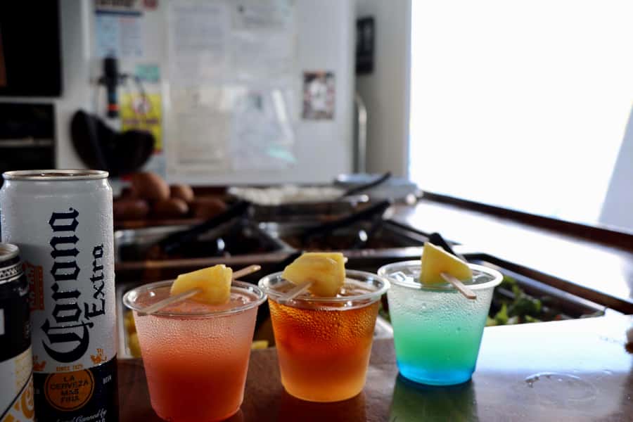 Oahu: Snorkeling & Dolphin Watch Cruise w/ Luau Style Buffet - Comfort Notes: Shaded Cabin, Big Bathrooms, and Sea-Sickness Reality