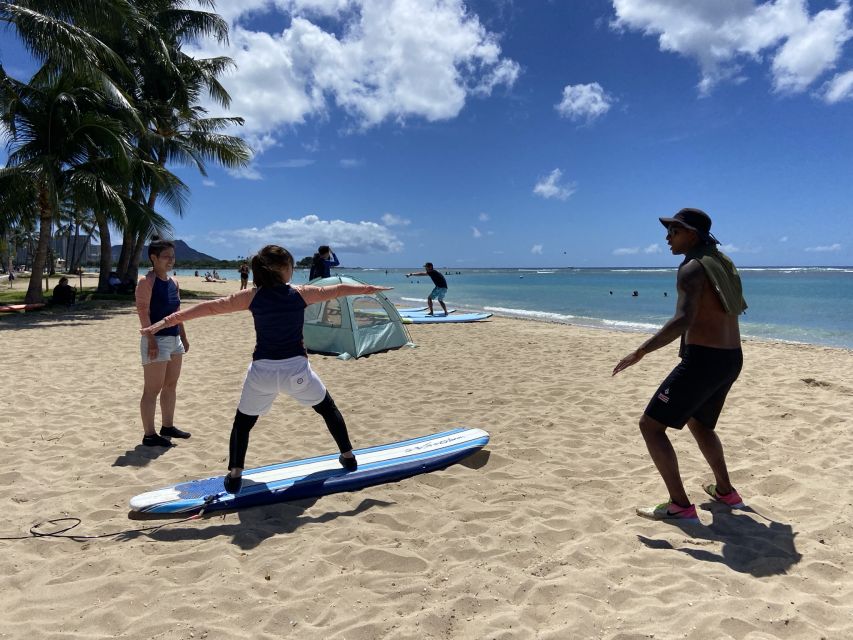Oahu: Surf Lesson - The 90-Minute Flow, Beach Review to One Hour on the Waves