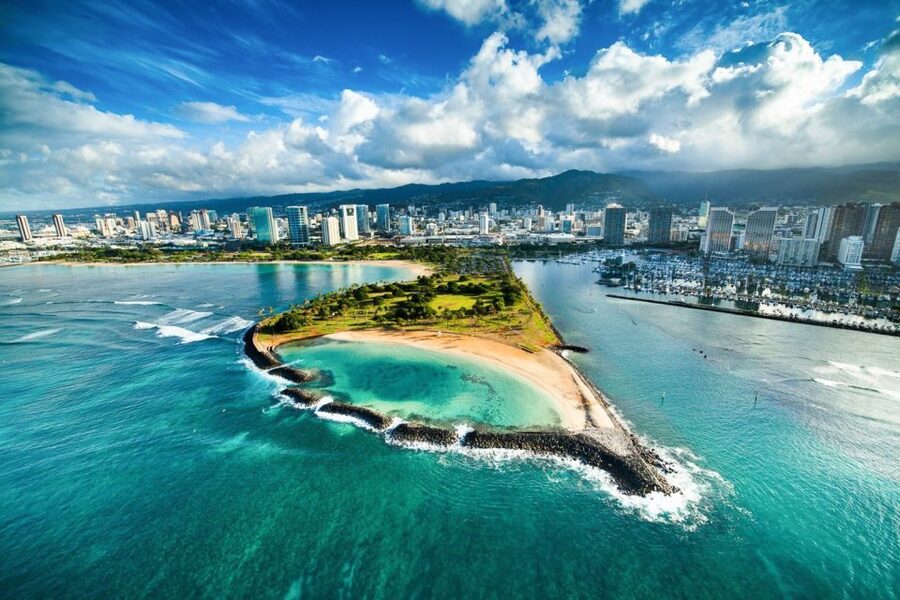 Oahu: Waikiki 20-Minute Doors On / Doors Off Helicopter Tour - Honolulu Harbor to Ala Moana, Starting With Big Views and Easy Orientation