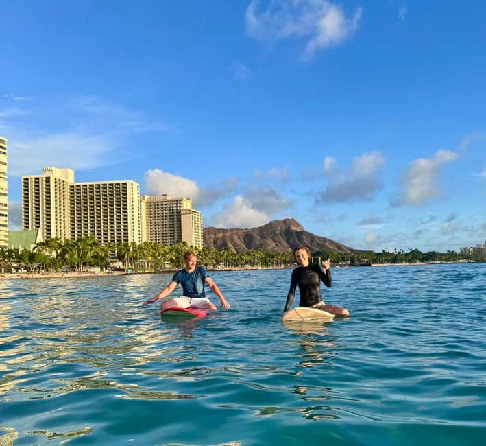 Oahu: Waikiki Beginner Private Surf Lesson- Female Guide - Meeting Duke Kahanamoku And Getting Your Board Ready