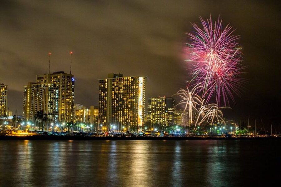 Oahu: Waikiki Friday Night Fireworks Catamaran (Wahine Koa) - Key things to know before you go