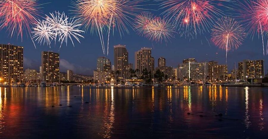 Oahu: Waikiki Friday Night Fireworks Catamaran (Wahine Koa) - Quick checklist before you meet at 1 Holomoana St