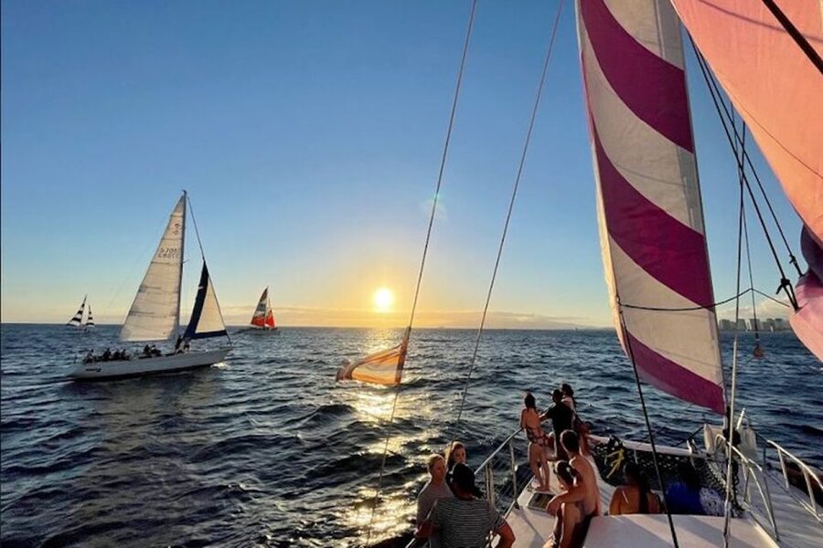 Oahu: Waikiki Sunset Catamaran Sail and Swim - Tips to get the best out of your 2 hours