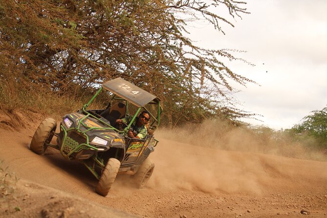 Off-Road ATV & 3 Zipline Combo (Optional Waikiki Shuttle) - ATV portion on the technical course: double-seat driving and dust reality