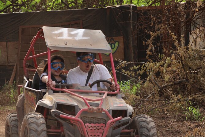 Off-Road ATV Adventure with Roundtrip Shuttle from Waikiki - The “about an hour” park time: games, animals, and break mode