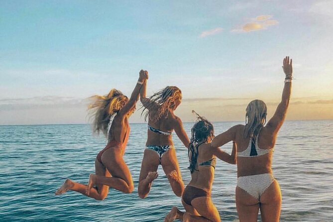 Paradise Waikiki Sunset Cruise + LIVE DJ + SWIMMING - Sunset Views From the Water, Including Diamond Head
