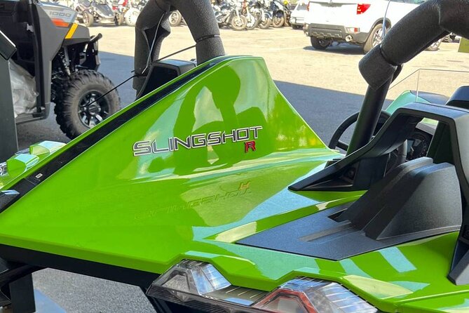 Polaris Sling Shot Rental - SL w/ Tech Package - Metalic Red - The Limited-Edition Look: Tri-Tone Paint and Updated Hood and Wheels