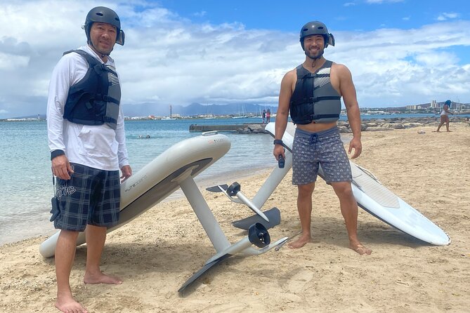 Premium eFoil Lesson near Waikiki - Safety and control details that make a big difference