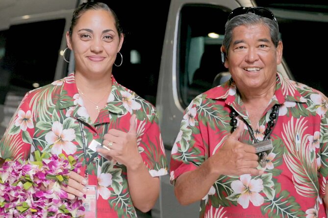 Private Arrival Transfer: Honolulu International Airport to Oahu Hotels or Cruise Terminal - Vehicles and Passenger Fit: Sedan, SUV, Minivan, or Stretch Limo