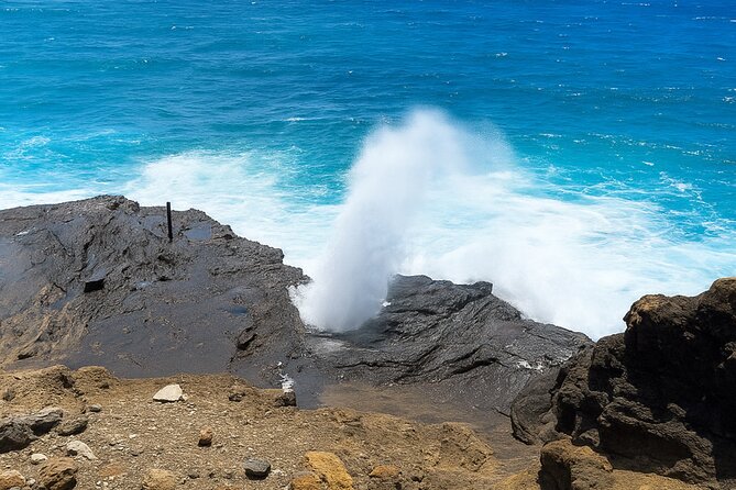 Private Circle Island Tour North Shore and East Side - Halona Blowhole and Eternity Beach, where the ocean does the talking