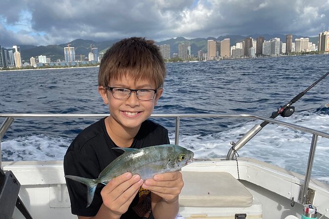 Private Fishing Charter for Family and Friends in Honolulu - Meet Near Ala Moana, Then Get Out Fast