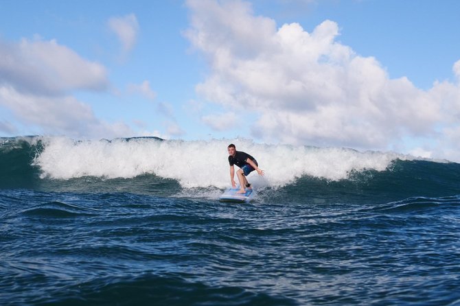 Private Group Surf Lesson - Where You Meet and How the Lesson Ends