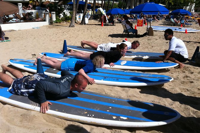 Private Group Surf Lesson for 4 by Waikiki Beachboys at the Royal - Paddling, Pop-Up, and Balance: How You Build Skill Fast