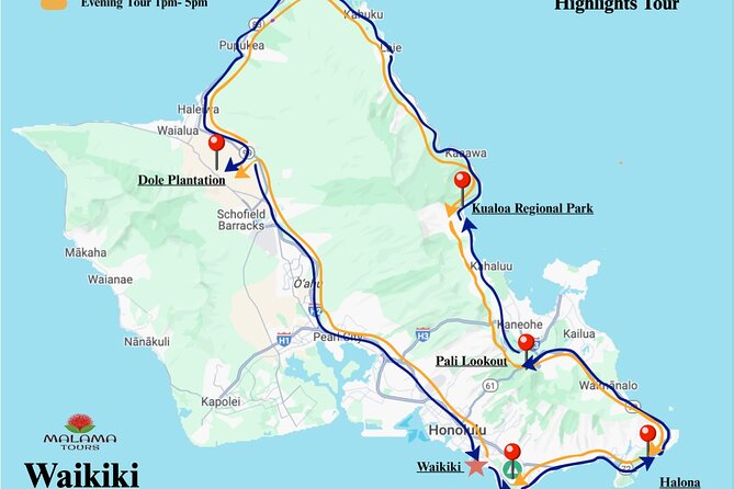 Private Half-Day Circle Island Highlights Tour in Oahu - Diamond Head State Monument: the best “first wow” viewpoint
