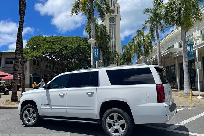 Private Luxury Escalade Transfer: HNL Airport & Cruise Ports - Departure Transfer: Early Arrival at the Hotel, Then Off to HNL