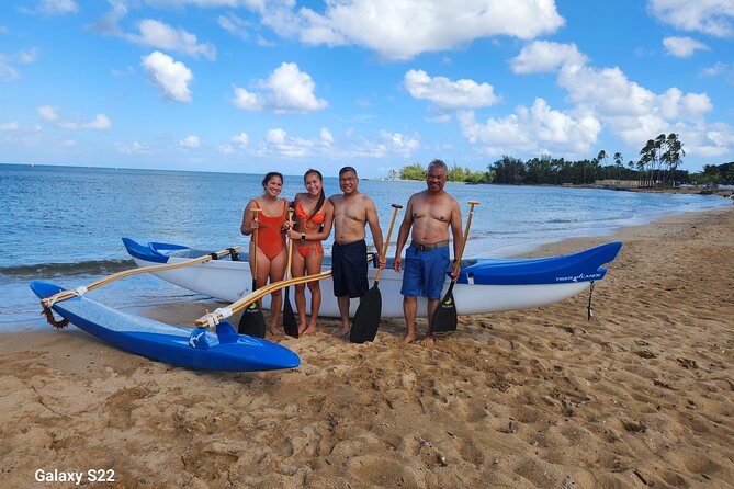 Private North Shore Hawaiian outrigger Canoe and turtle adventure - Where you start in Haleiwa, and why that matters