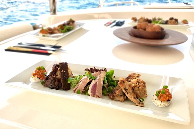 Private Oahu Sunset Charter with Tasting and Drinks - Inside the Yacht: Room to Relax, Not Just Look