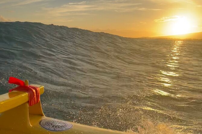 Private Outrigger Canoe Surfing Experience - Diamond Head Views, Turtle Spotting, and the Oahu Context