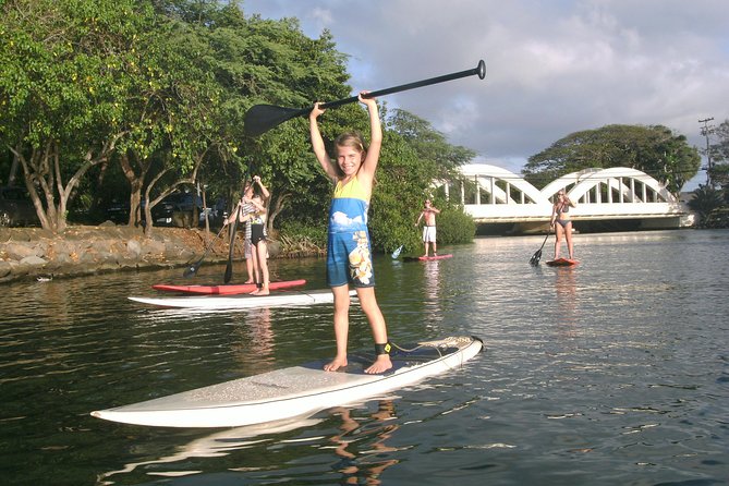 Private Stand up Paddle Lesson and Tour (for 1 or more paddlers) - The 2-hour private lesson rhythm, from shore to stream