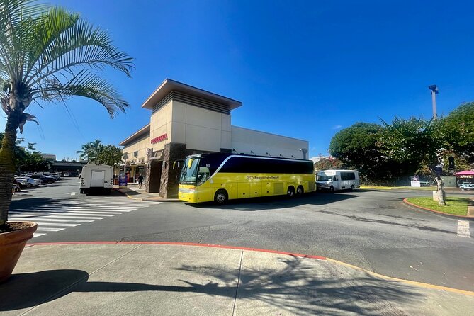 Roundtrip Shuttle from Waikiki Hotels-Waikele Premium Outlets - Pickup in Waikiki, what to look for (so you do not miss it)